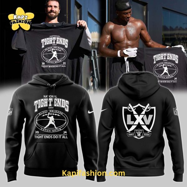 Las Vegas Raiders National Tight 2024 End Day Hoodie