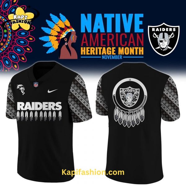 Las Vegas Raiders Native American Heritage Month Premium Limited Jersey