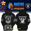 Las Vegas Raiders Native American Heritage Month Premium Limited Pullover Hoodie