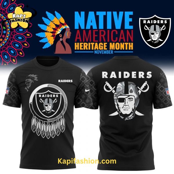 Las Vegas Raiders Native American Heritage Month Premium Limited T Shirt