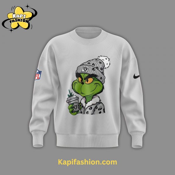 Las Vegas Raiders The Grinch Premium Limited Sweatshirt