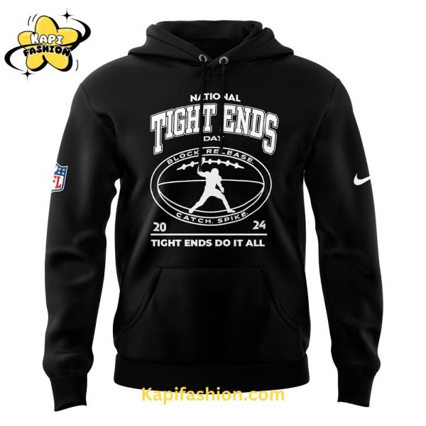 Las Vegas Raiders Unisex Nike Black National Tight Ends Day Hoodie