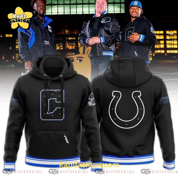 Limited Edition 2025 Indianapolis Colts Dark Night NFL Hoodie