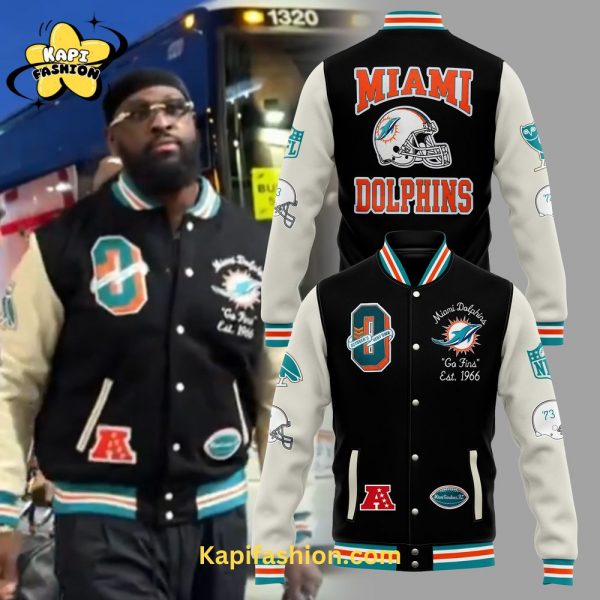 Limited Edition Miami Dolphins Bomber jacket