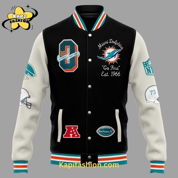 Limited Edition Miami Dolphins Bomber jacket