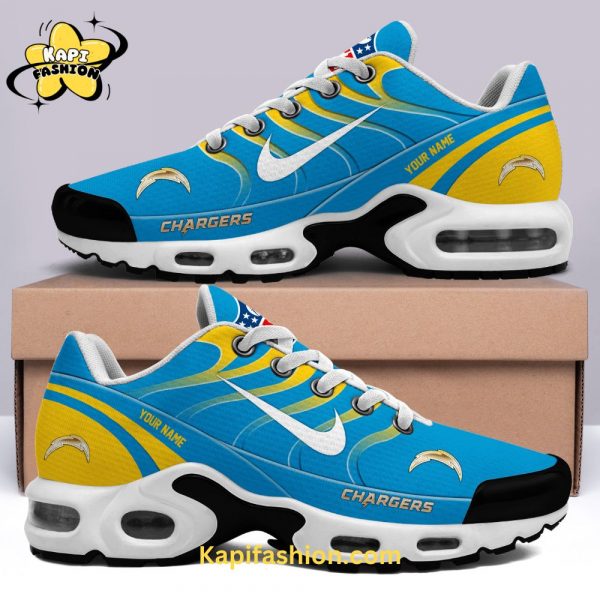 Los Angeles Chargers Custom Name Air Max Limited Edition V1 2