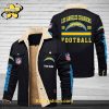 New York Giants-NFL Custom Name Fleece Jacket Navy Edition