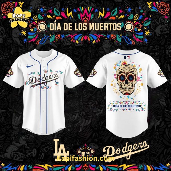 Los Angeles Dodgers Día de los Muertos Jersey