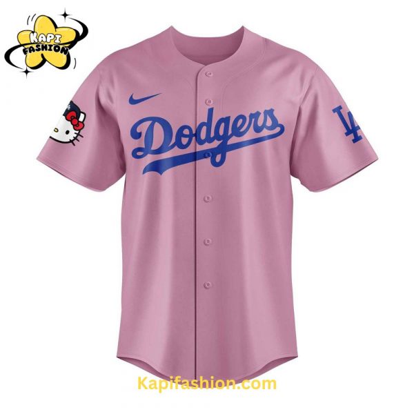 Los Angeles Dodgers Hello Kitty Limited Edition Pink Jersey