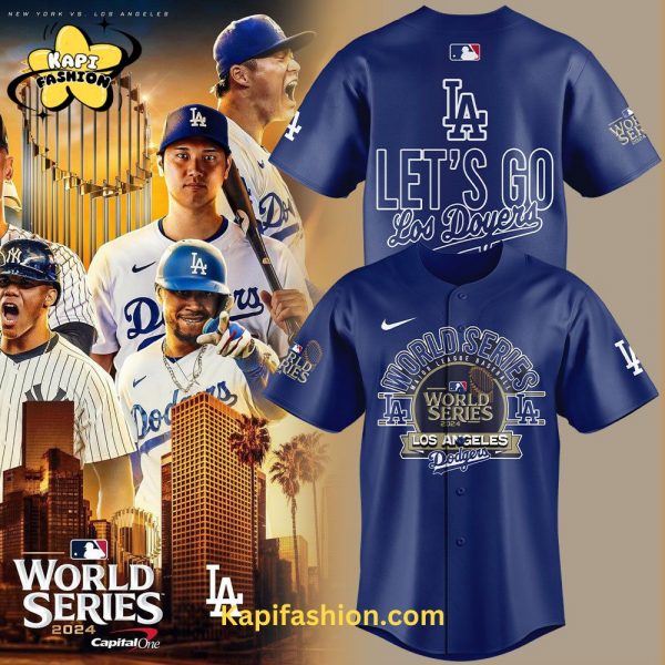 Los Angeles Dodgers Limited Edition 47 Royal World Series Jersey