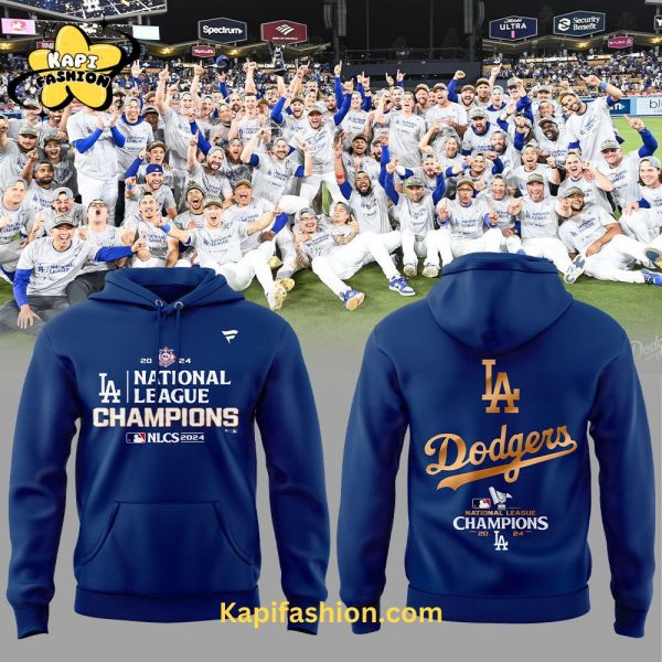 Los Angeles Dodgers National League Champions Limited Edition Hoodie 2