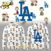 Los Angeles Dodgers 75th Anniversary of Peanuts Hoodie 2