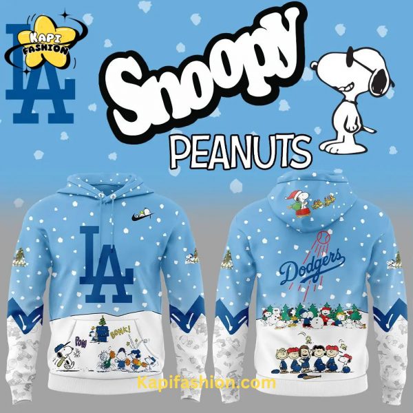 Los Angeles Dodgers Peanuts & Snoopy Nike Hoodie