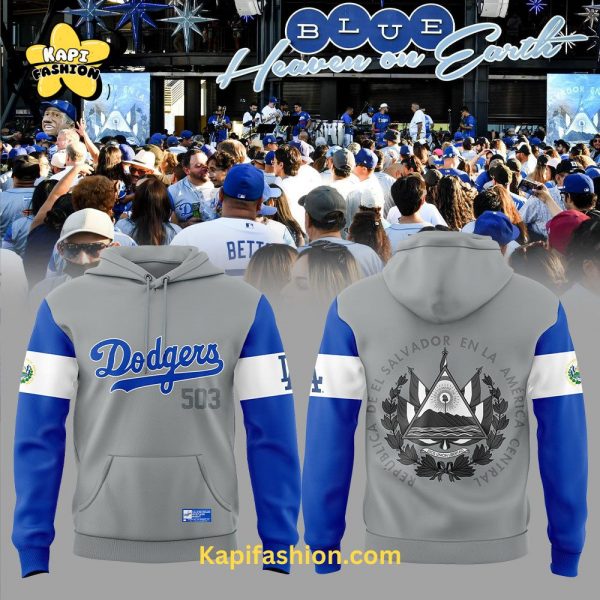 Los Angeles Dodgers Salvadoran Heritage Night Salvador Limited Editon Hoodie