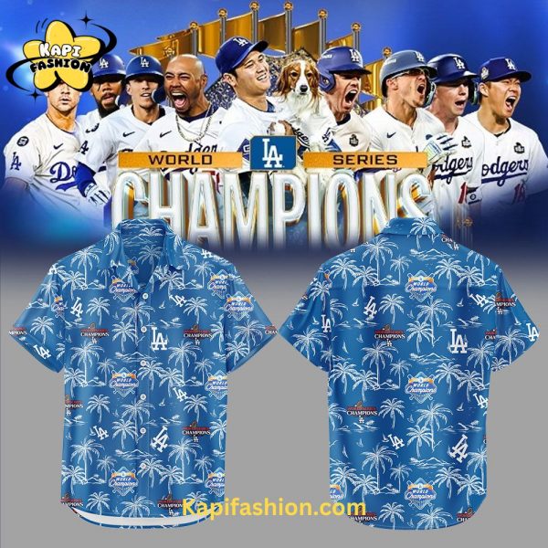 Los Angeles Dodgers World Series Limited Editon Hawaiian Shirt