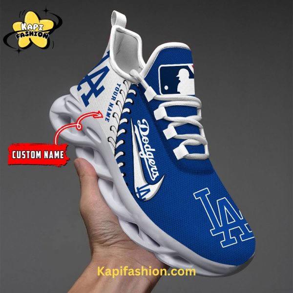 Los Angeles Dodgers-MLB Max Soul Shoes Custom Name