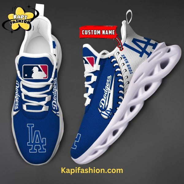 Los Angeles Dodgers-MLB Max Soul Shoes Custom Name