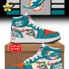 Limited NFL Miami Dolphins Throwback NFL Miami Dolphins Air Jordan 1