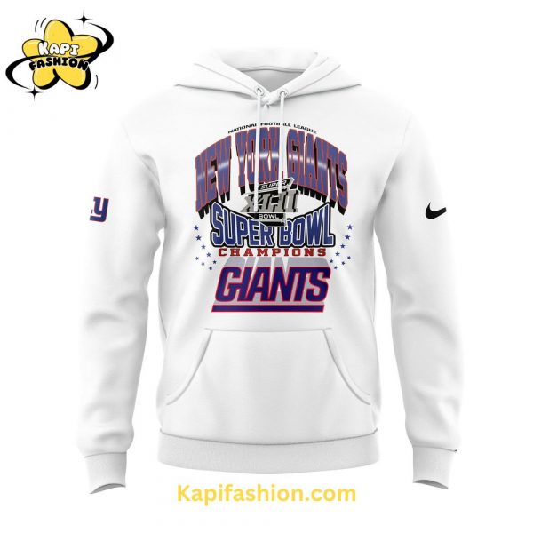 New York Giants New Hoodie Custom Champions Edition