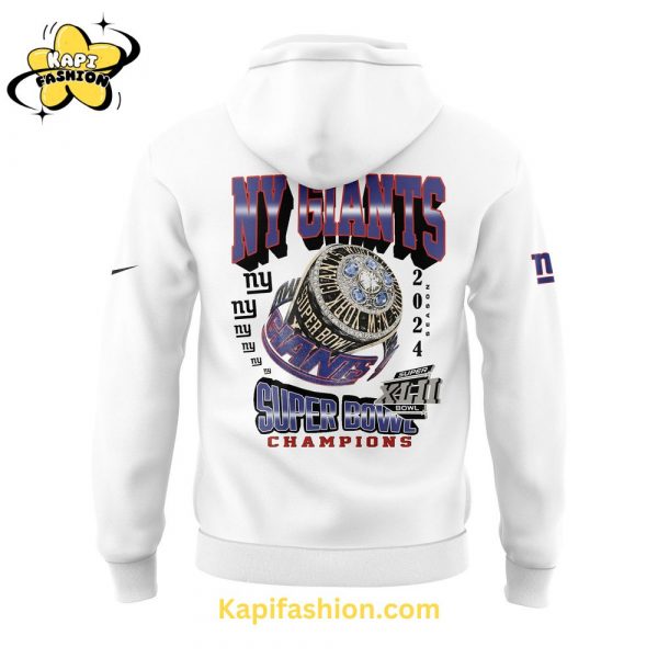 New York Giants New Hoodie Custom Champions Edition 3