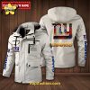 New York Giants-NFL 2D Casual Golden Logo Custom Name Windbreaker Bomber Jacket -Black Edition