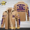 New York Giants-NFL Custom Name Fleece Jacket Green Edition