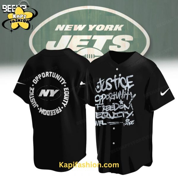 New York Jets Justice Opportunity Equity Freedom Jersey