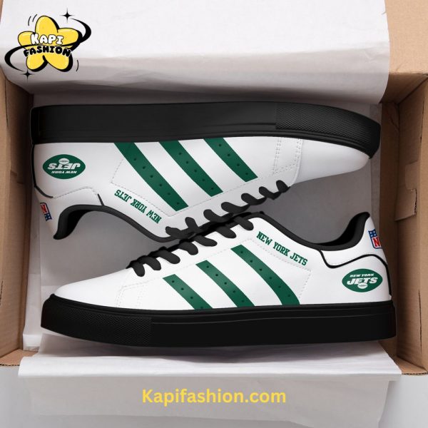 New York Jets Stan Smith Custom Name Black Edition