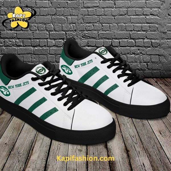 New York Jets Stan Smith Custom Name Black Edition