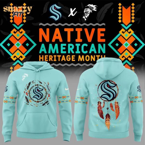 Nike Seattle Kraken Native American Heritage Month Limited Edition Hoodie