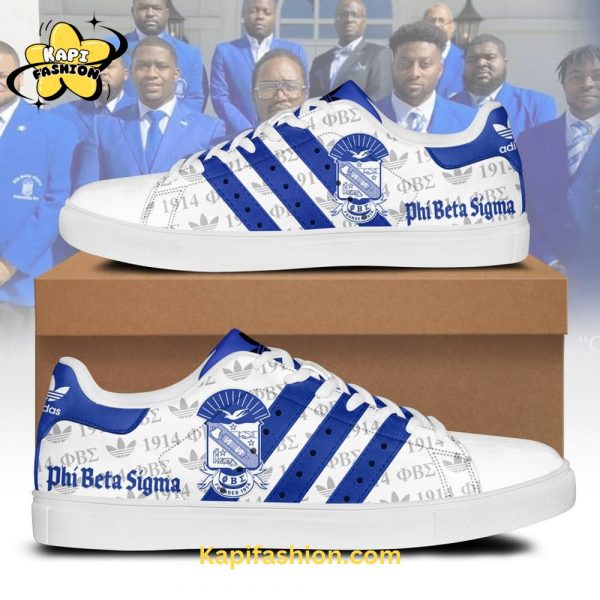 Phi Beta Sigma Stan Smith Limited Blue White Edition