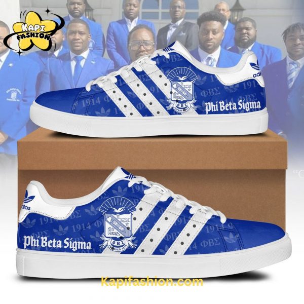 Phi Beta Sigma Stan Smith Limited Blue White Edition V2