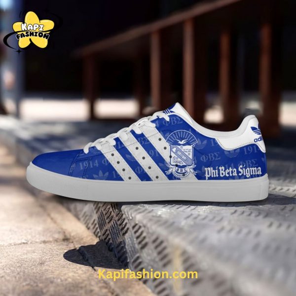 Phi Beta Sigma Stan Smith Limited Blue White Edition V2