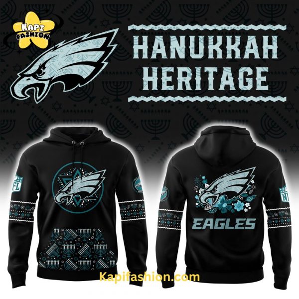 Philadelphia Eagles Hanukkah Heritage Edition Hoodie