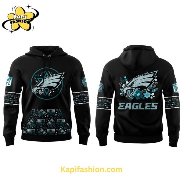 Philadelphia Eagles Hanukkah Heritage Edition Hoodie