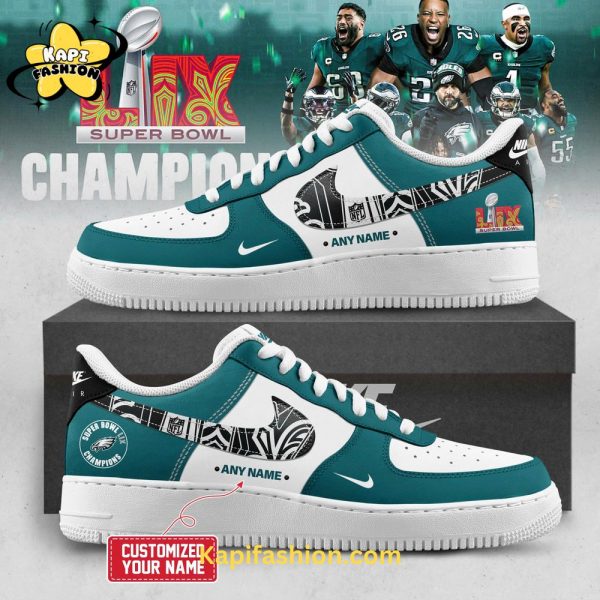 Philadelphia Eagles Super Bowl LIX Champions 2025 Air Force 1 New Shoes