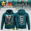 Philadelphia Eagles Super Bowl LIX Champions 2025 Brown Hoodie