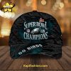 Philadelphia Eagles Super Bowl Champions Classic 3D Cap – Customizable with Your Name