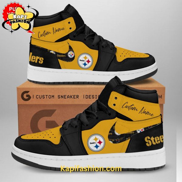 Pittsburgh Steelers Air Jordan 1 Personalized Limited Edition