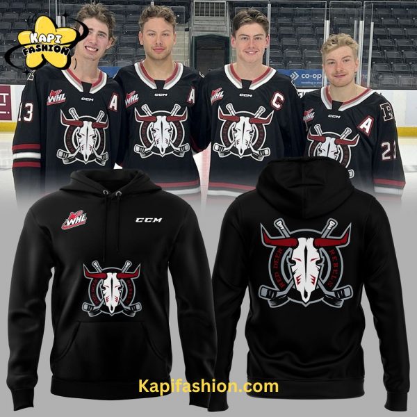 Red Deer Rebels Limited Edition Black Hoodie 2025 – Official Merchandise