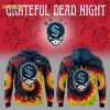 Seattle Kraken Grateful Dead Night Skull Hoodie 1