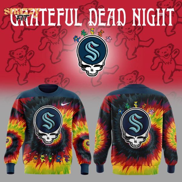 Seattle Kraken Grateful Dead Night Sweatshirt