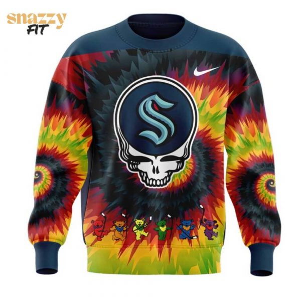 Seattle Kraken Grateful Dead Night Sweatshirt