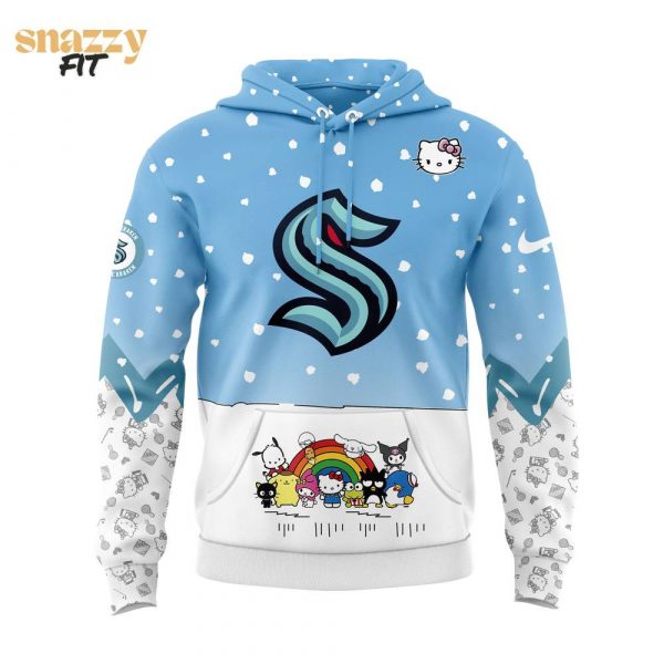 Seattle Kraken Hello Kitty Hoodie V2