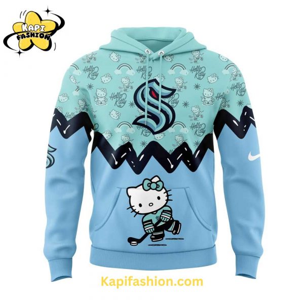 Seattle Kraken Hello Kitty New Hoodie