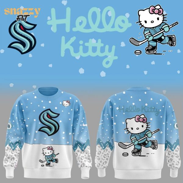 Seattle Kraken Hello Kitty Sweatshirt