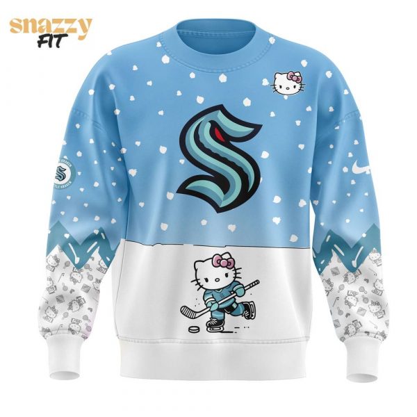 Seattle Kraken Hello Kitty Sweatshirt