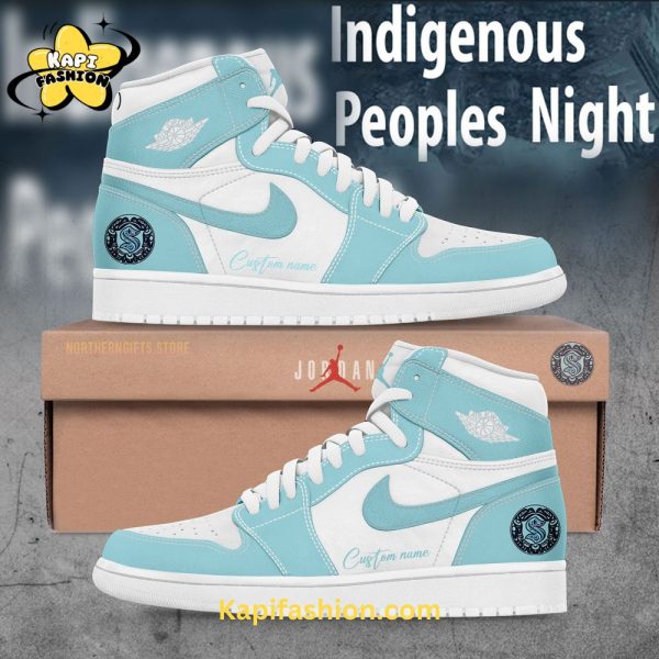 Seattle Kraken Indigenous Peoples Night Air Jordan 1