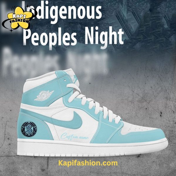 Seattle Kraken Indigenous Peoples Night Air Jordan 1