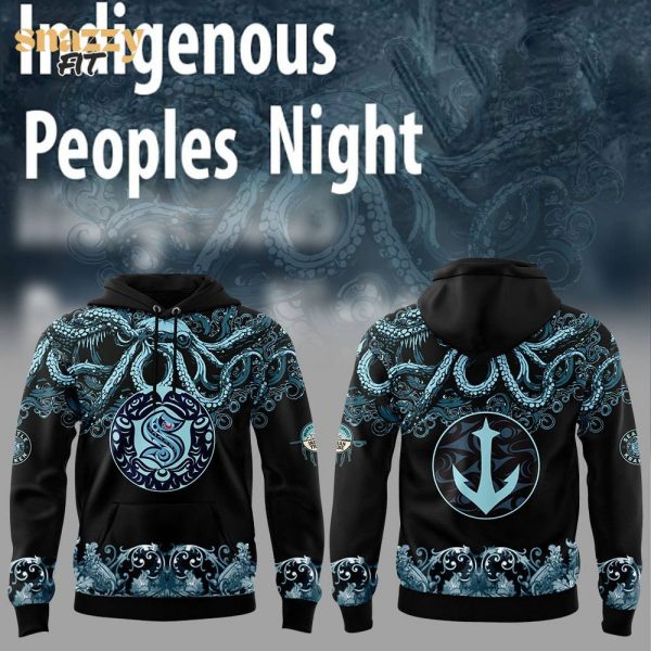 Seattle Kraken Indigenous Peoples Night Limited Edition Hoodie